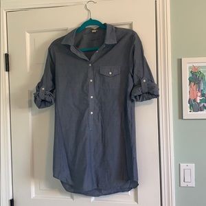 j.Crew chambray tunic